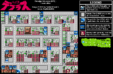 Thumbnail for a map of Level 04 for the NES game Daikaijyu Deburasu.