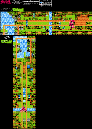 Thumbnail for a map of Level 16 for the NES game Daikaijyu Deburasu.
