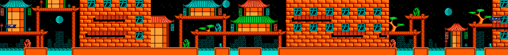 Thumbnail for a map of Chinatown (2) for the NES game Darkman.