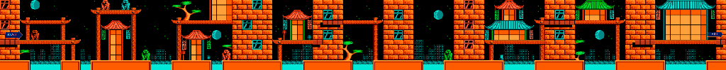 Thumbnail for a map of Chinatown (3) for the NES game Darkman.