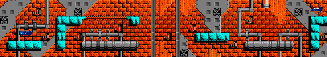 Thumbnail for a map of Deserted Warehouse (1) for the NES game Darkman.
