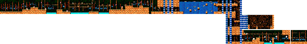 Thumbnail for a map of Forest for the NES game Darkwing Duck.