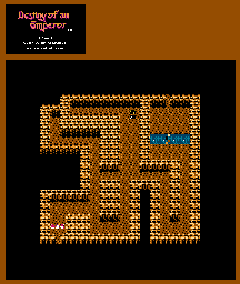 Thumbnail for a map of Cave 1 for the NES game Destiny Of An Emperor.