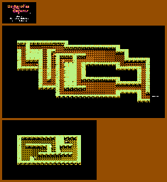 Thumbnail for a map of Cave 3 for the NES game Destiny Of An Emperor.