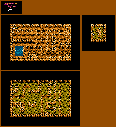 Thumbnail for a map of Cave 4 for the NES game Destiny Of An Emperor.
