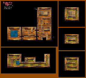 Thumbnail for a map of Cave 6 - Mt. Gang Tai for the NES game Destiny Of An Emperor.