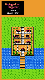Thumbnail for a map of Guang Ling for the NES game Destiny Of An Emperor.