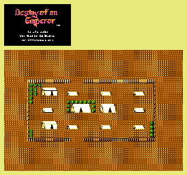 Thumbnail for a map of Hu Lao Guan for the NES game Destiny Of An Emperor.