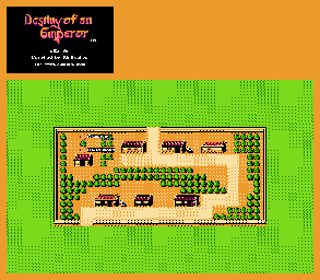 Thumbnail for a map of Jian An for the NES game Destiny Of An Emperor.