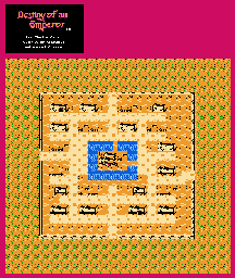 Thumbnail for a map of Luo Yang (Ruined) for the NES game Destiny Of An Emperor.