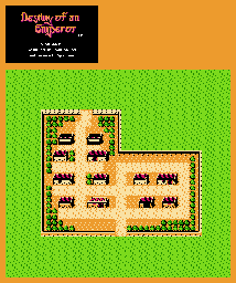 Thumbnail for a map of Qing Zhou for the NES game Destiny Of An Emperor.