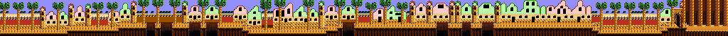 Thumbnail for a map of Level 05: Oasis World for the NES game Donald Land.