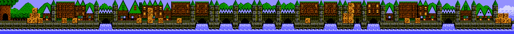 Thumbnail for a map of Level 08: Harbor World for the NES game Donald Land.