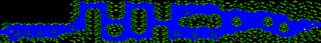 Thumbnail for a map of Stage 1-2 for the NES game Donkey Kong Country 4.