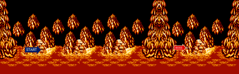 Thumbnail for a map of Stage 2-4 for the NES game Donkey Kong Country 4.