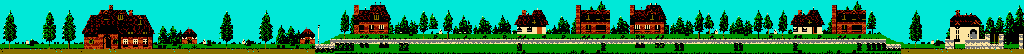 Thumbnail for a map of Stage 1: Town (Dr. Jekyll) for the NES game Dr. Jekyll And Mr. Hyde.
