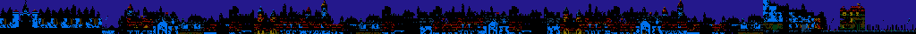 Thumbnail for a map of Stage 6: Street (Mr. Hyde) for the NES game Dr. Jekyll And Mr. Hyde.