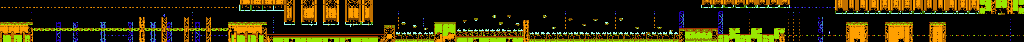 Thumbnail for a map of Stage 4 for the NES game Dragon Fighter.