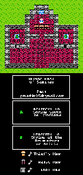 Thumbnail for a map of Main World Shrine East Of Samanao for the NES game Dragon Warrior III.