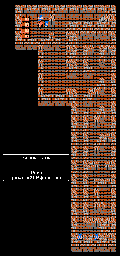 Thumbnail for a map of World Of Darkness: Alefgard Swamp Cave for the NES game Dragon Warrior III.