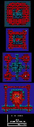 Thumbnail for a map of Chapter 5: The Chosen Ones Den Of Radimvice for the NES game Dragon Warrior IV.