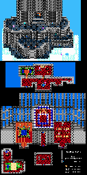 Thumbnail for a map of Chapter 5: The Chosen Ones Zenthian Castle for the NES game Dragon Warrior IV.