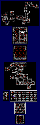 Thumbnail for a map of Cave To Rhone for the NES game Dragon Warrior: Part 2.