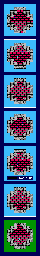 Thumbnail for a map of Dragon's Horn North Tower for the NES game Dragon Warrior: Part 2.