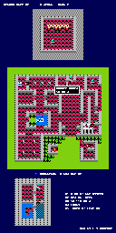Thumbnail for a map of Midenhall Castle for the NES game Dragon Warrior: Part 2.