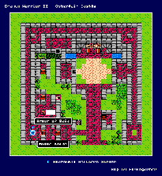Thumbnail for a map of Osterfair Castle for the NES game Dragon Warrior: Part 2.