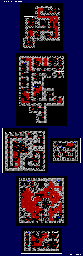 Thumbnail for a map of Undersea Cave for the NES game Dragon Warrior: Part 2.