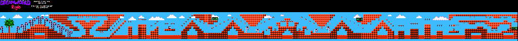 Thumbnail for a map of Stage 13 for the NES game Dreamworld Pogie.