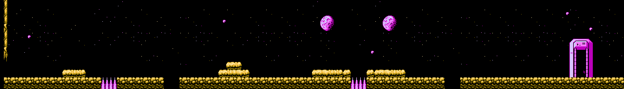 Thumbnail for a map of ST 1 1-C for the NES game Dynowarz: Destruction Of Spondylus.