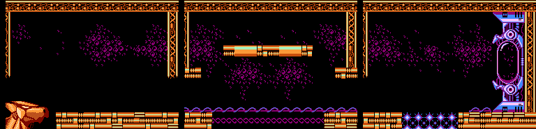 Thumbnail for a map of ST 2 2-D for the NES game Dynowarz: Destruction Of Spondylus.