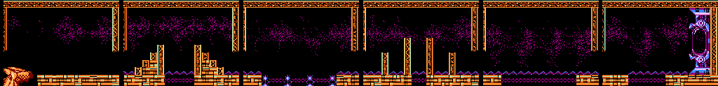 Thumbnail for a map of ST 3 3-D for the NES game Dynowarz: Destruction Of Spondylus.