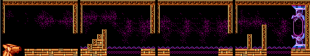 Thumbnail for a map of ST 5 5-D for the NES game Dynowarz: Destruction Of Spondylus.