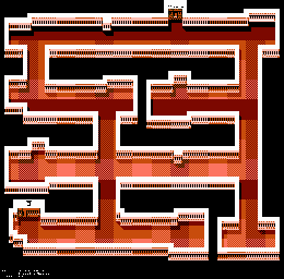Thumbnail for a map of King Castle Floor 3 for the NES game Famicom Jump: Eiyuu Retsuden.