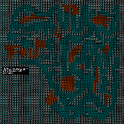 Thumbnail for a map of Cave Near Somusa for the NES game Faria: A World Of Mystery & Danger!.