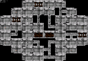 Thumbnail for a map of Tower Of Broww Floor 3 for the NES game Faria: A World Of Mystery & Danger!.