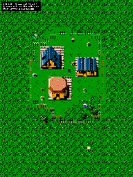 Thumbnail for a map of Town Of Shilf for the NES game Faria: A World Of Mystery & Danger!.