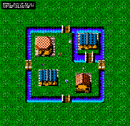 Thumbnail for a map of Town Of Somusa for the NES game Faria: A World Of Mystery & Danger!.