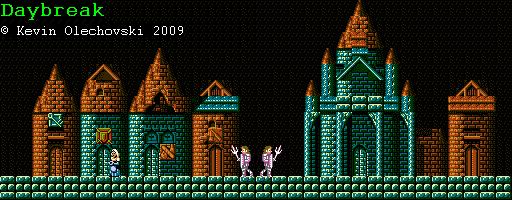 Thumbnail for a map of Daybreak for the NES game Faxanadu.