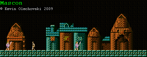 Thumbnail for a map of Mascon for the NES game Faxanadu.