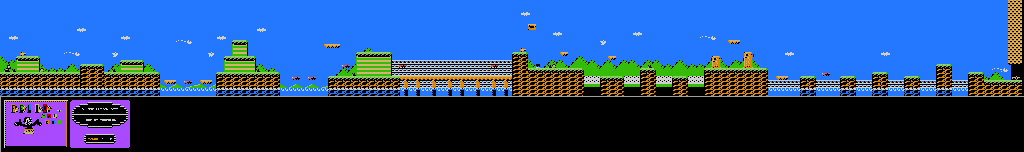 Thumbnail for a map of Round 1-2 (Unmarked) for the NES game Felix The Cat.