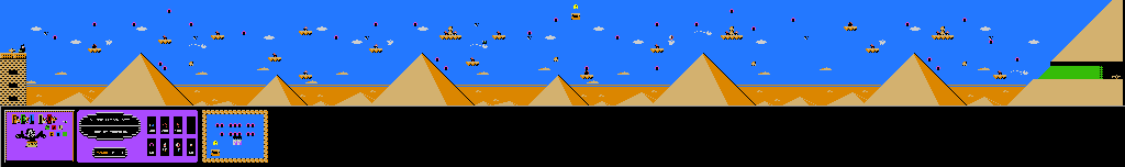 Thumbnail for a map of Round 2-1 for the NES game Felix The Cat.