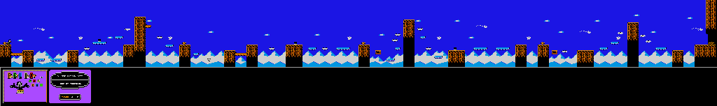 Thumbnail for a map of Round 3-2 (Unmarked) for the NES game Felix The Cat.