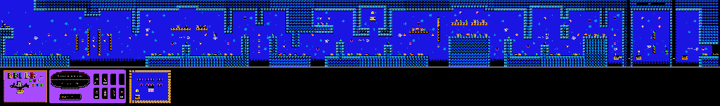 Thumbnail for a map of Round 4-3 for the NES game Felix The Cat.