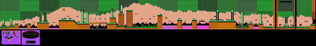 Thumbnail for a map of Round 5-3 (Unmarked) for the NES game Felix The Cat.