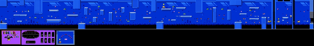 Thumbnail for a map of Round 6-2 for the NES game Felix The Cat.