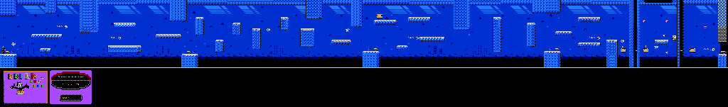 Thumbnail for a map of Round 6-2 (Unmarked) for the NES game Felix The Cat.